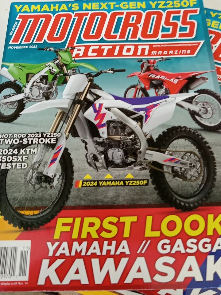 Motocross Action Magazine   First Look Yamaha GasGas Kawasaki - Image 1 of 1