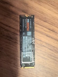 Samsung 970 EVO Plus 1TB M.2 NVMe Internal SSD - (MZ-V7S1T0B/AM) - Afbeelding 1 van 1