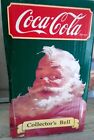 1990 Coca-Cola Christmas Bell with Coca Cola Bottle on Top, New in Box  6" 