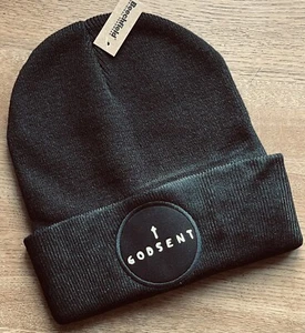 NEW *Ethel Cain’ Godsent logo Black beanie merch hat 🇬🇧 - Picture 1 of 2