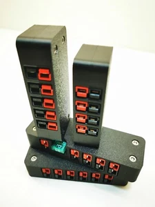 Powerpole 12v Distribuzione Alimentazione Sdoppiatore DC Connettori Originali HAM Radio SOTA - Foto 1 di 14