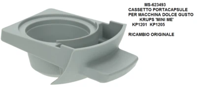 MS-623493 CASSETTO PORTACAPSULE  PER MACCHINA KRUPS DOLCE GUSTO MINI ME KP1205 - Immagine 1 di 3