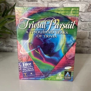 Trivial Pursuit: A Thousand Years of Trivia - Big Box PC CD-ROM 1999 NEW/SEALED - Picture 1 of 3