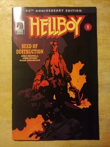 Hellboy: Seed of Destruction #1 25th Anniversary Edition, Dark Horse Comics, NM- - Picture 1 of 2