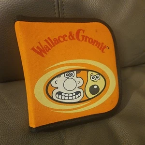 Wallace Gromit Portfel CD/DVD Futerał ochronny z 16-dyskowymi etui do przechowywania - Zdjęcie 1 z 5