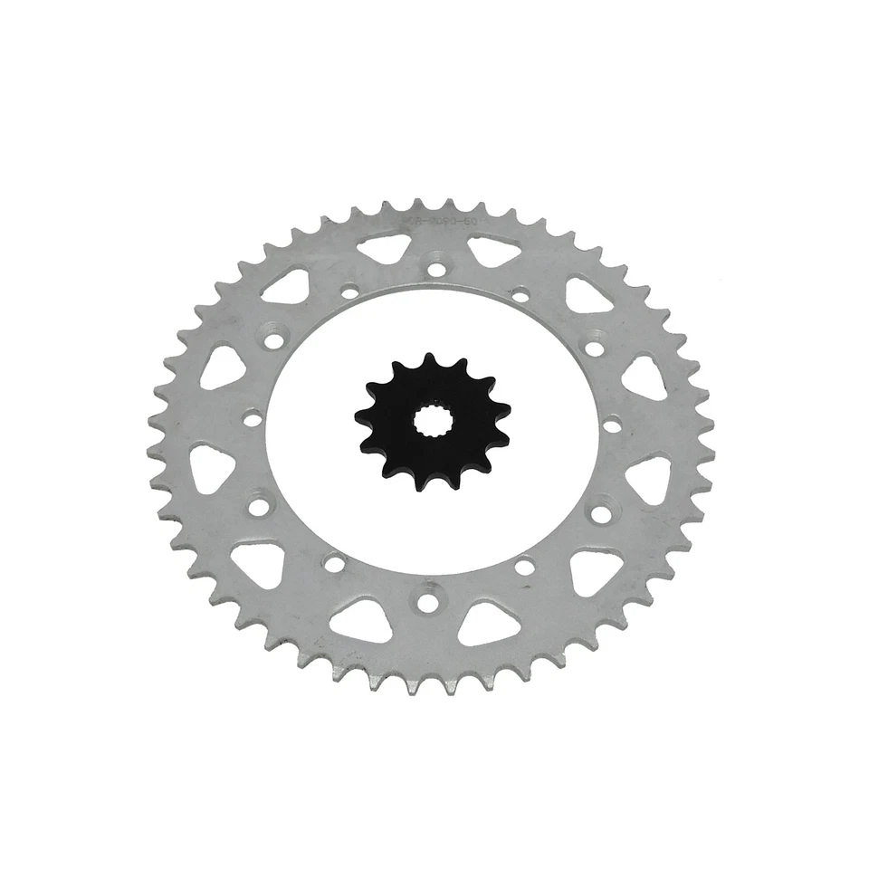 Sprockets for Yamaha YZ125 125 1987 - 1998 Front 13 Tooth and Rear 50 Tooth - Image 1 of 1