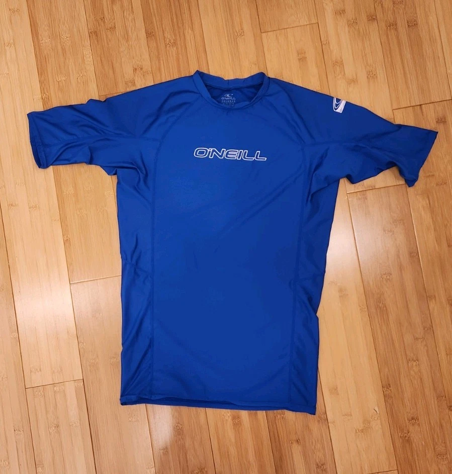 Top protector contra erupciones 2XL azul manga corta O'Neil para hombre Foto 1 de 4