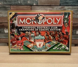 Liverpool FC Monopoly Board Game Champions of Europe Limited Edition - Complete - Picture 1 of 11