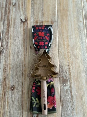 Juego de regalo de toalla de cocina, espátula y cortador de galletas Natural Life Holiday Foto 1 de 4