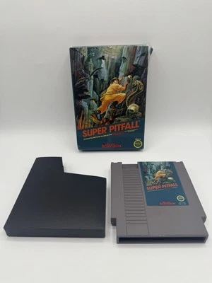 Juego Super Pitfall 1987 Nintendo NES con caja sin manual Foto 1 de 4