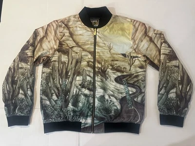 Scotch & Soda Reversible Desert Graphic Bomber Men’s Jacket Size Large. - Image 1 of 4