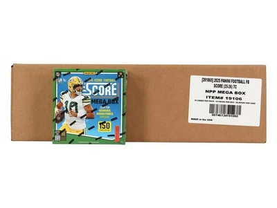 2025 PANINI SCORE FÚTBOL AMERICANO NFL SELLADO DE FÁBRICA 20 MEGA CAJA ESTUCHE Foto 1 de 4