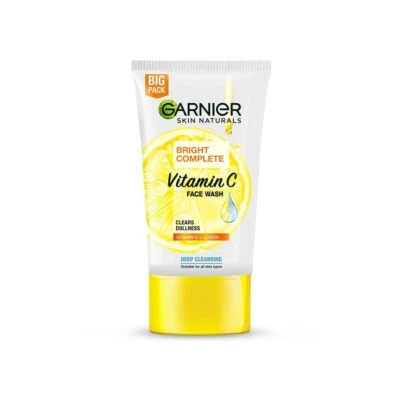 Garnier Skin Naturals Bright Complete Vitamin C Face Wash 150g Free Shipping - Image 1 of 4