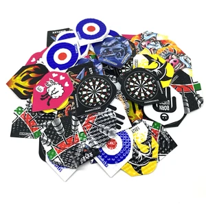 20 Sets (60) Assorted Dart Flights - Harrows Mixed - Standard - Extra Strong - Picture 1 of 13