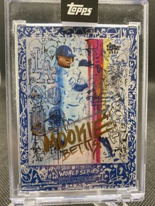 2020 Topps X Gregory Siff Card 1 Mookie Betts World Series