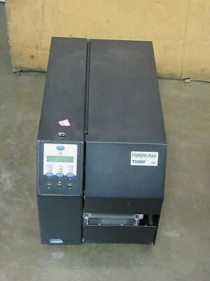PRINTRONIX T5000 T5204E THERMAL BARCODE LABEL PRINTER 120/240VAC 350W 4 A AMP - Image 1 of 4