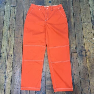 Levi’s Stitched Pants Size 28x27 Orange - Picture 1 of 8