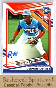 2022 Panini Elite Extra Edition #214 German Ramirez Astros Signatures Auto - Picture 1 of 2