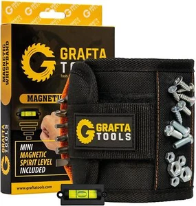 Magnetische Tool Wristband Toolkit Wrist Schrauben Nägel Aufbewahrung Armband - Bild 1 von 12