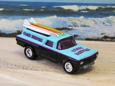 1960 Chevy Impala Biscayne Wagon Surf Hot Rod Mag Wheels 1/64 Scale Limited Ed J - Image 1 of 4