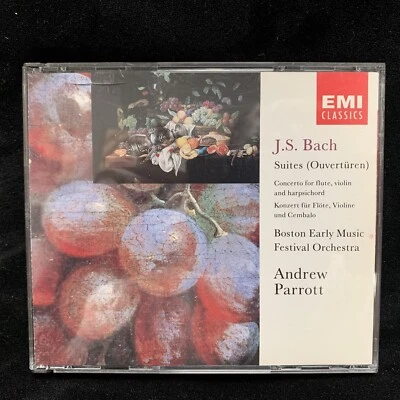 BACH Suites (Overtures) & Concerto - PARROTT & Boston Early - EMI 2CD BOX 1993 - Image 1 of 4