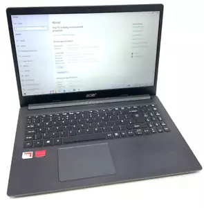 Acer Aspire A315-22 AMD A9-9420e Radeon R5, 5 Computer Cores 2C+3G 1.80 GHZ - Picture 1 of 11