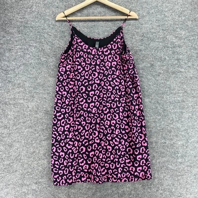 Vestido Alya Mujer S Pequeño Negro Estampado Animal Cambio Midi Sin Mangas Forrado Informal Foto 1 de 4