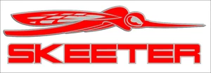 SKEETER Boats Printed Vinyl Decal / Sticker (Red) - Picture 1 of 3