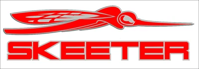 SKEETER Boats Printed Vinyl Decal / Sticker (Red) - Image 1 of 3