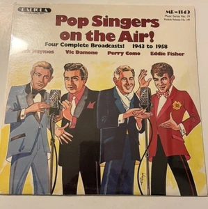 SEALED NEW LP  Vic Damone, Perry Como, Eddie Fisher - Pop Singers On The Air! - Picture 1 of 2