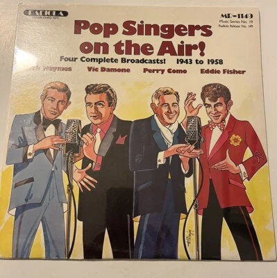 SEALED NEW LP  Vic Damone, Perry Como, Eddie Fisher - Pop Singers On The Air! - Image 1 of 2