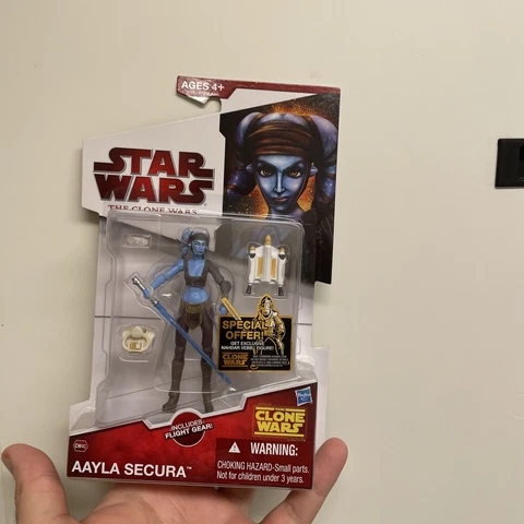 Aayla Secura 2009 CW40 STAR WARS The Clone Wars Hasbro Cover