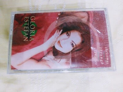 GLORIA ESTEFAN christmas through your eyes CASSETTE SEALED nos Vintage CHRISTMAS - Image 1 of 3