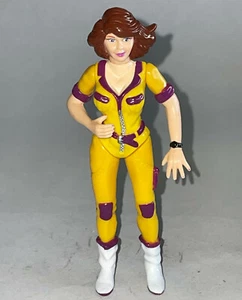 1992 VTG TMNT Yellow Jumpsuit Purple April O'Neill Teenage Mutant Ninja Turtles - Picture 1 of 5