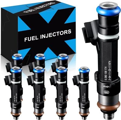 8Pcs Fuel Injectors 0280158174 for 09-14 Ford F150 Expedition Lincoln Navigator - Image 1 of 4