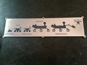 Perseverance Mars Rover "Family Portrait" Plaque - Picture 1 of 4