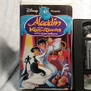 Aladdin and the King of Thieves (VHS, 1996) Vintage Media Collectible - Bild 1 von 3