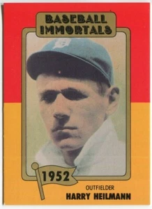 1980 Baseball Immortals #61 Harry Heilmann Detroit Tigers - Foto 1 di 2