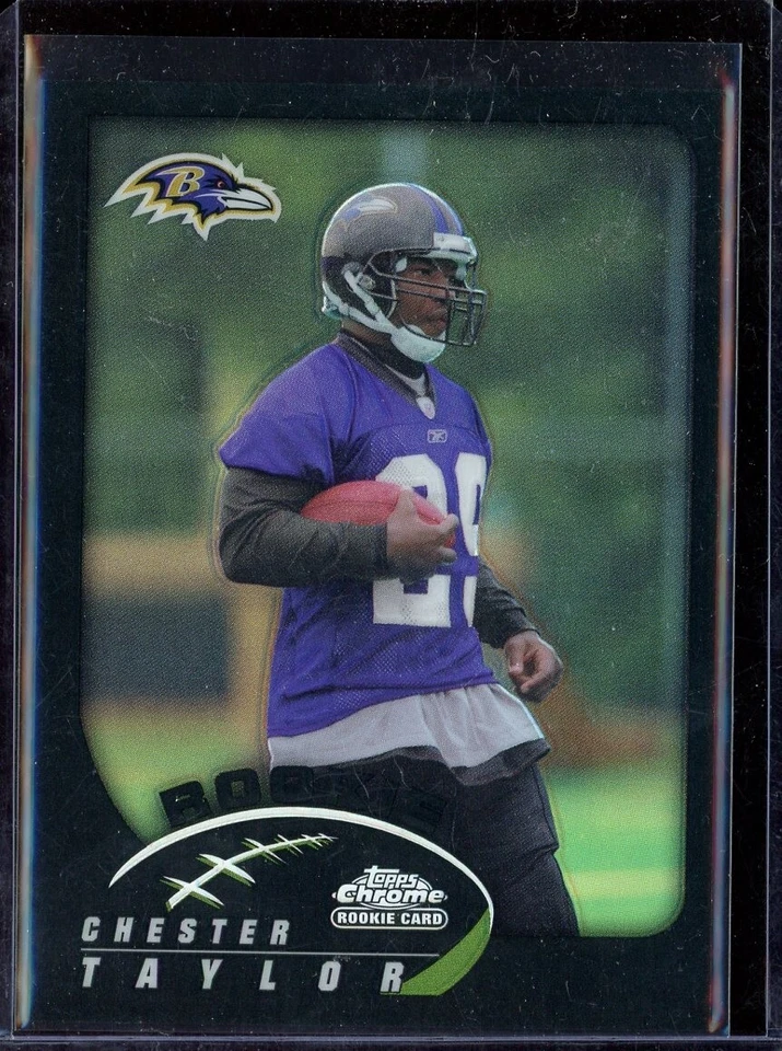 2002 Topps Chrome Refractors #263 Chester Taylor 056/100 - Image 1 of 1