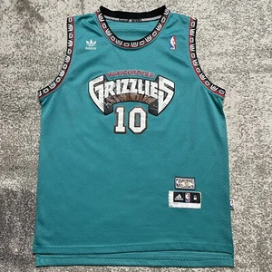 Adidas NBA Memphis Vancouver Grizzlies Mike Bibby Basketball Jersey Mens Medium - Picture 1 of 7