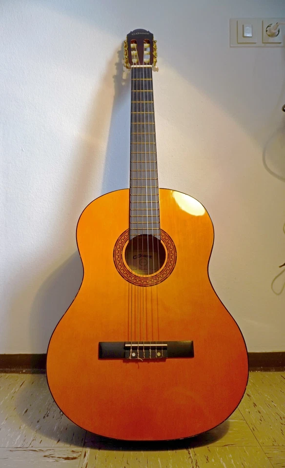 Gitarre C. Giant Klassik Wooden Sound + Koffer  - Bild 1 von 3