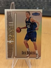 1999-00 Fleer Tradition Rookie Sensations Dirk Nowitzki #RS15 - Dallas Mavericks
