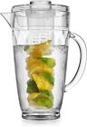 Water Infuser Pitcher – Fruit Infuser Water Pitcher By Home Essentials &...