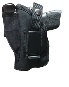 Nylon Belt Clip Gun Holster For SCCY CPX1 & CPX2 With underbarrel Laser - Picture 1 of 2