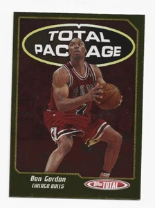 2004-05 Topps Total Package INSERT #TP7 Ben Gordon Chicago Bulls Basketball NBA - Picture 1 of 1