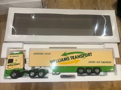 Corgi 1/43 Scale 112740 - DAF XF95 Space Cab Curtainsider Williams Transport - Image 1 of 4