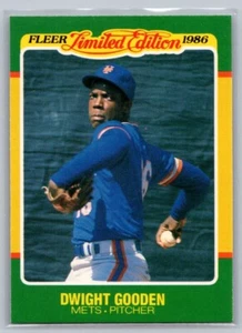 1986 Fleer Limited Edition Dwight Gooden #20 - Picture 1 of 2