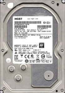 HUS726050ALE610 P/N: 0F23003 MLC: APK517 Thailand 5TB HGST - Picture 1 of 1
