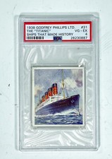1938 Godfrey Phillips Ltd. - The Titanc - Ships That Made History PSA 4