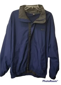 Nike Golf Men's Full Zip Weatherproof Jacket Size X-Large XL Blue - Picture 1 of 9